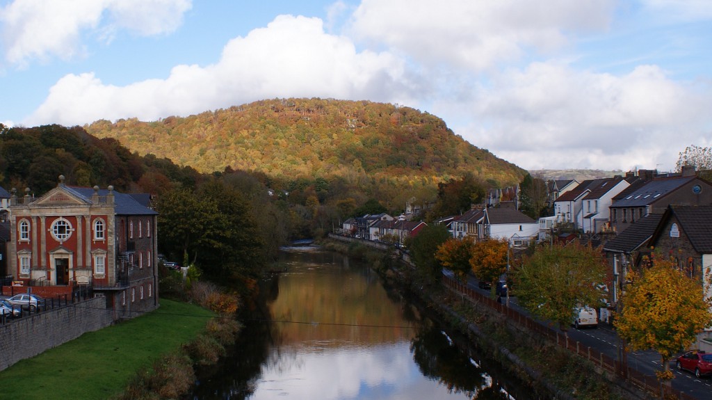 Jesień w Pontypridd
