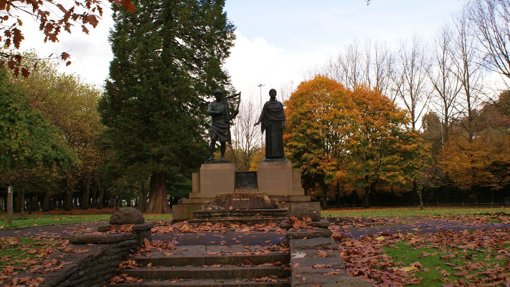 Jesień w Pontypridd