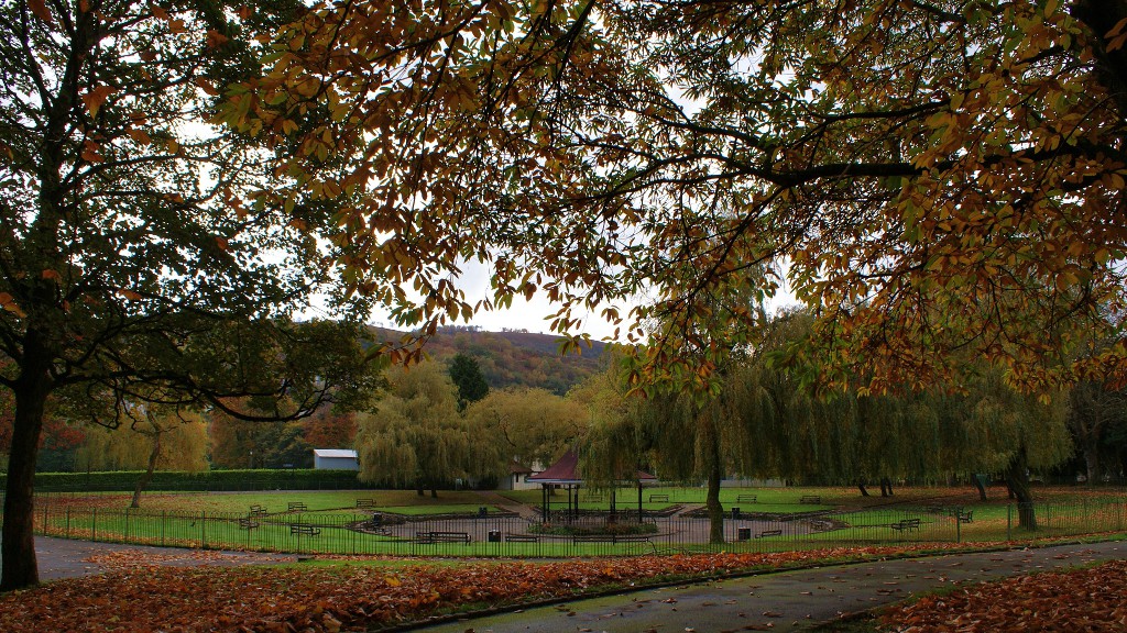Jesień w Pontypridd