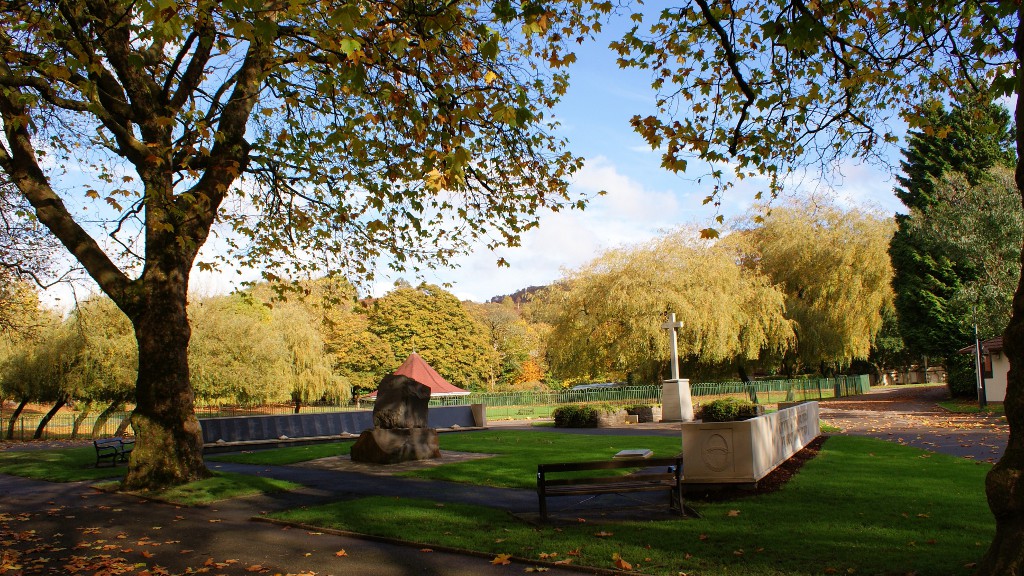 Jesień w Pontypridd